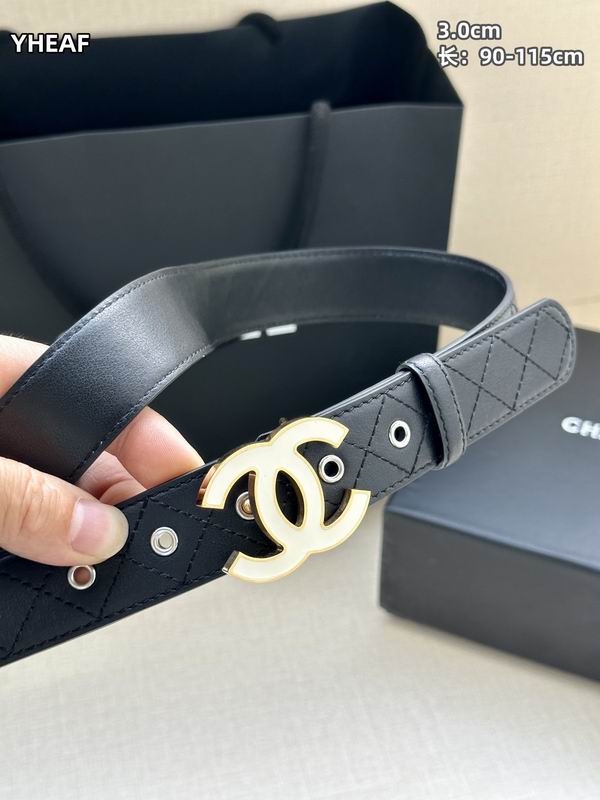 Chanel belt 30mmX90-115cm 8L (28)