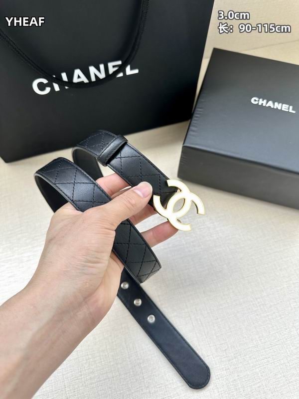 Chanel belt 30mmX90-115cm 8L (30)