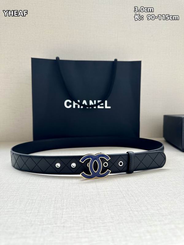 Chanel belt 30mmX90-115cm 8L (31)
