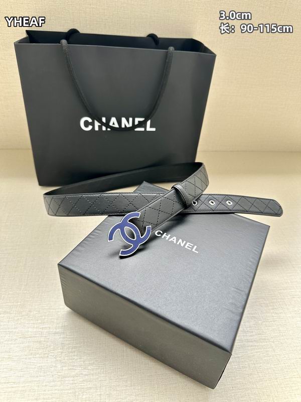 Chanel belt 30mmX90-115cm 8L (35)