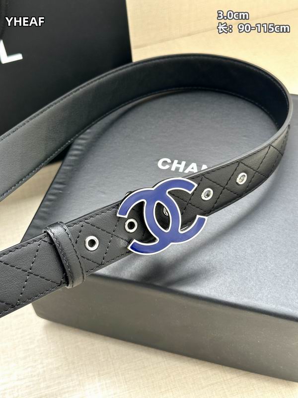 Chanel belt 30mmX90-115cm 8L (36)