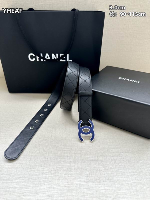 Chanel belt 30mmX90-115cm 8L (37)