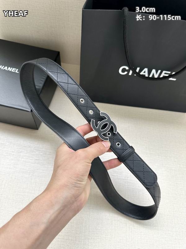 Chanel belt 30mmX90-115cm 8L (40)