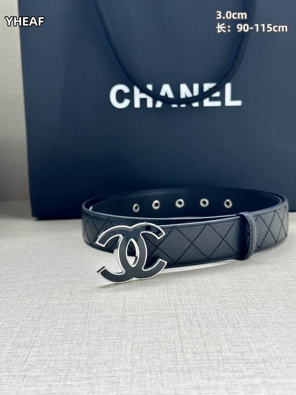 Chanel belt 30mmX90-115cm 8L (41)