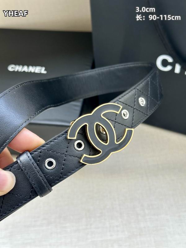 Chanel belt 30mmX90-115cm 8L (43)