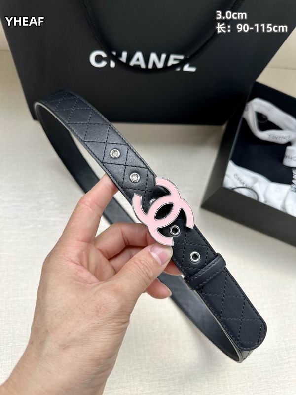Chanel belt 30mmX90-115cm 8L (6)