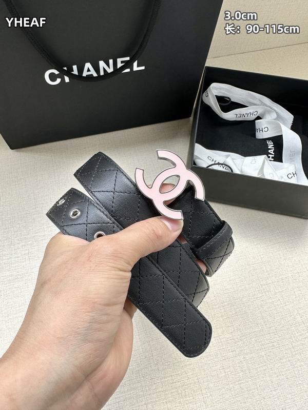 Chanel belt 30mmX90-115cm 8L (7)