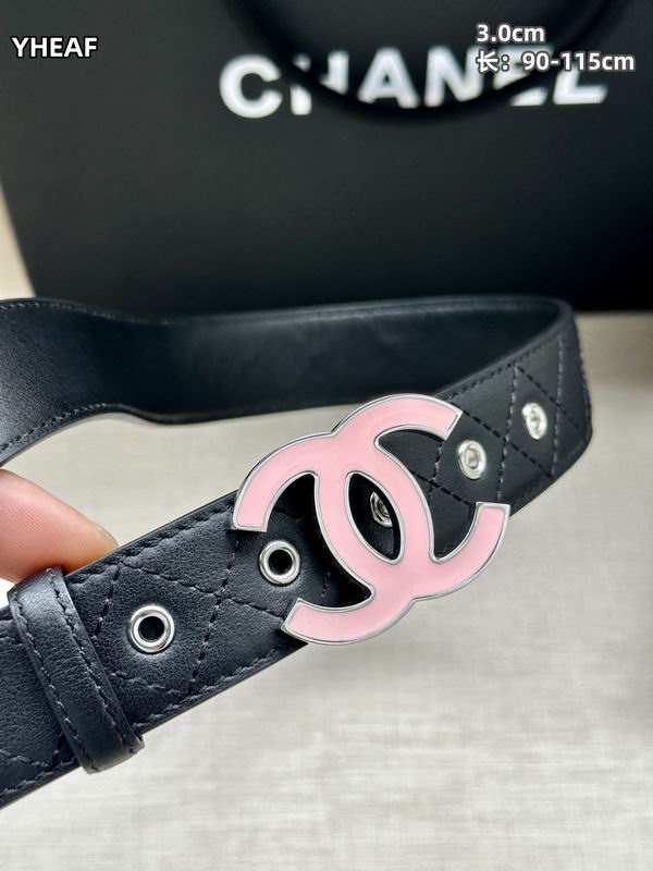 Chanel belt 30mmX90-115cm 8L (8)