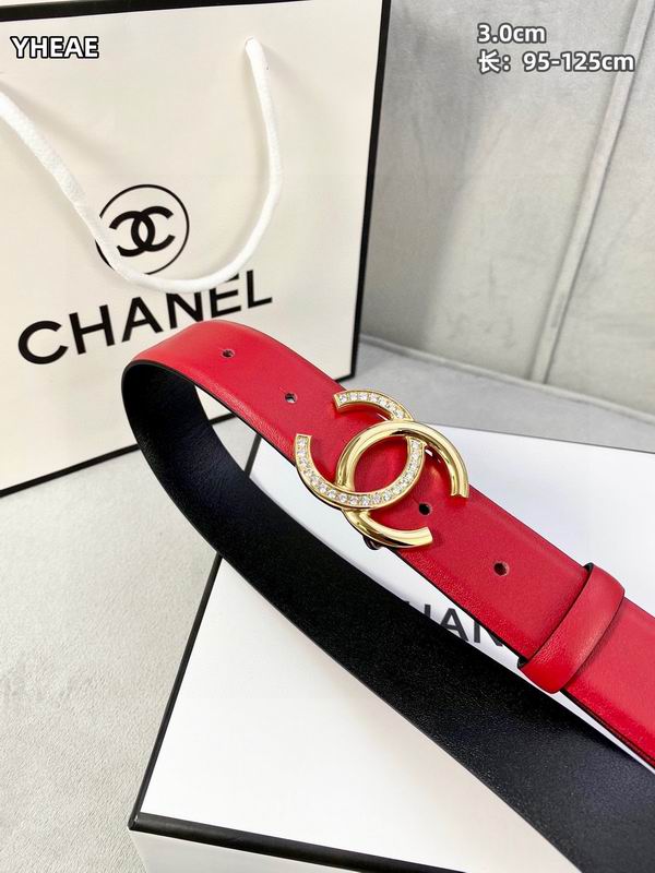 Chanel belt 30mmX95-125cm 8L (32)