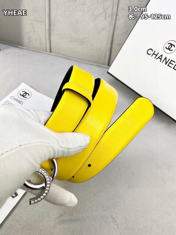 Chanel belt 30mmX95-125cm 8L (35)
