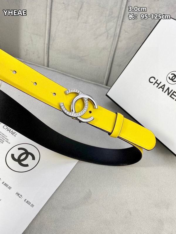 Chanel belt 30mmX95-125cm 8L (36)
