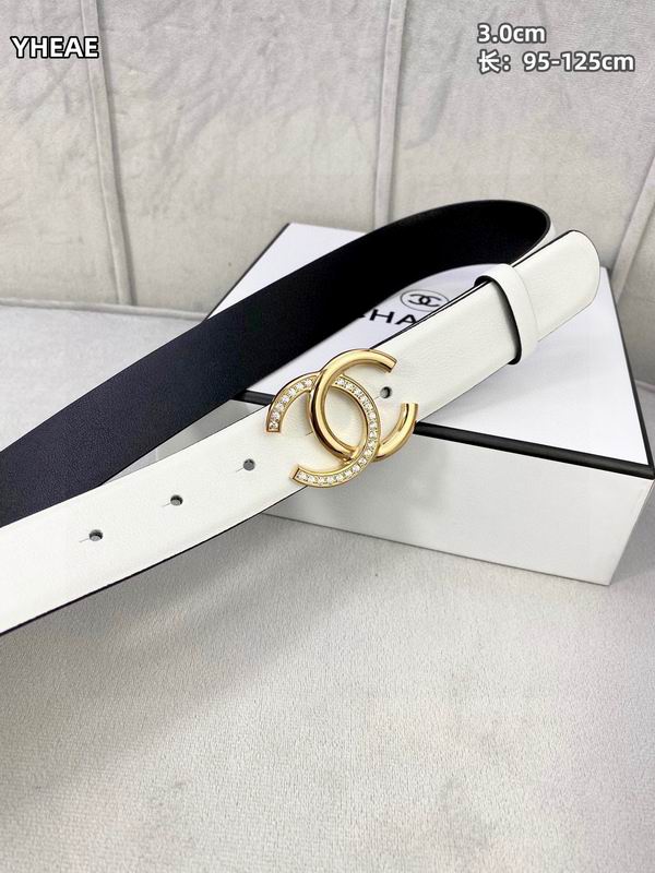 Chanel belt 30mmX95-125cm 8L (44)