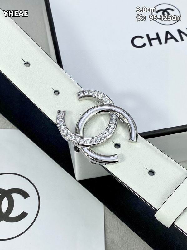 Chanel belt 30mmX95-125cm 8L (48)