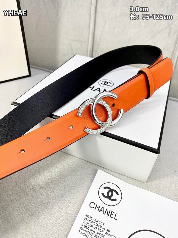 Chanel belt 30mmX95-125cm 8L (59)