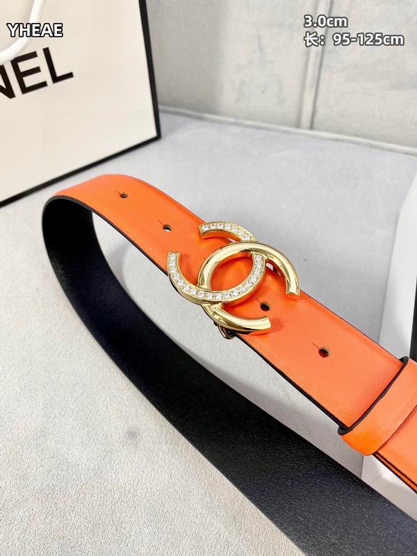 Chanel belt 30mmX95-125cm 8L (62)