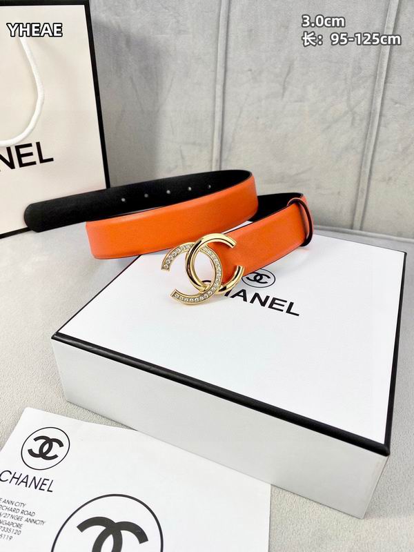 Chanel belt 30mmX95-125cm 8L (63)