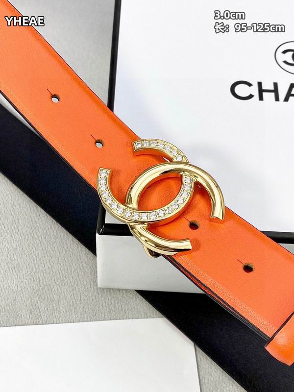 Chanel belt 30mmX95-125cm 8L (64)