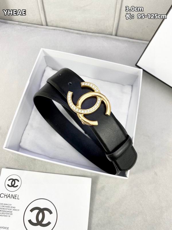 Chanel belt 30mmX95-125cm 8L (67)