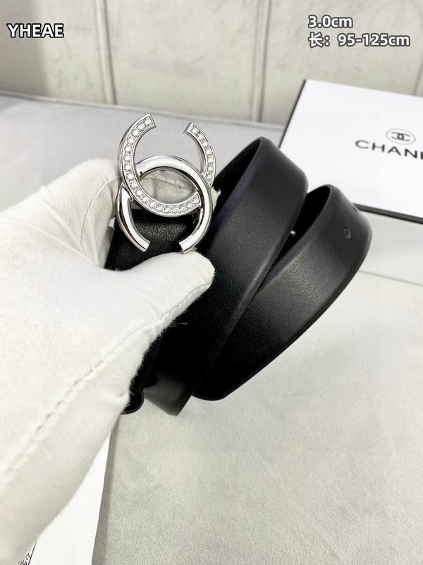 Chanel belt 30mmX95-125cm 8L (70)
