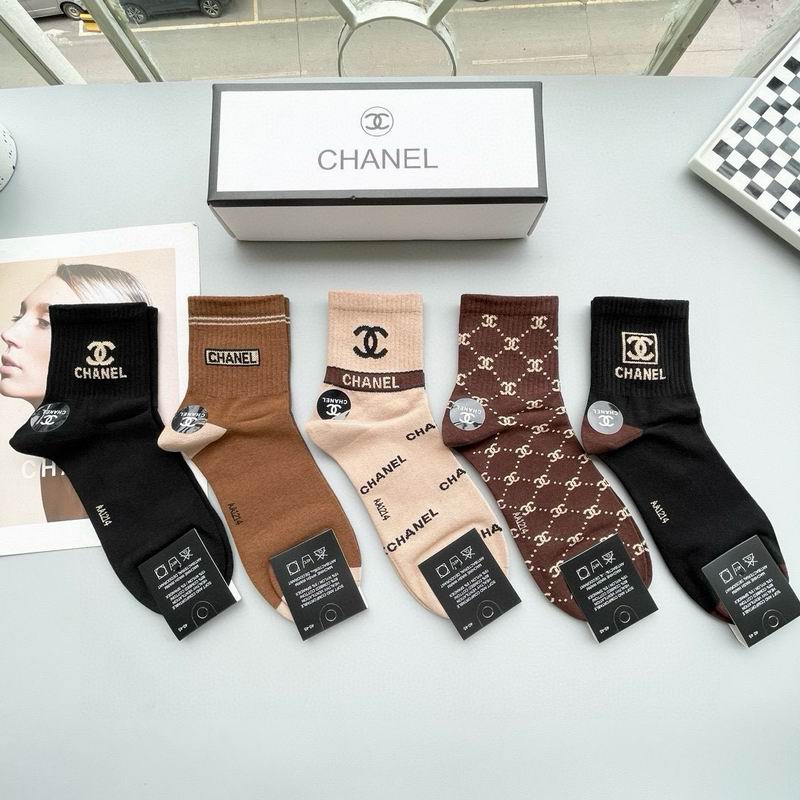 Chanel socks QY (10)