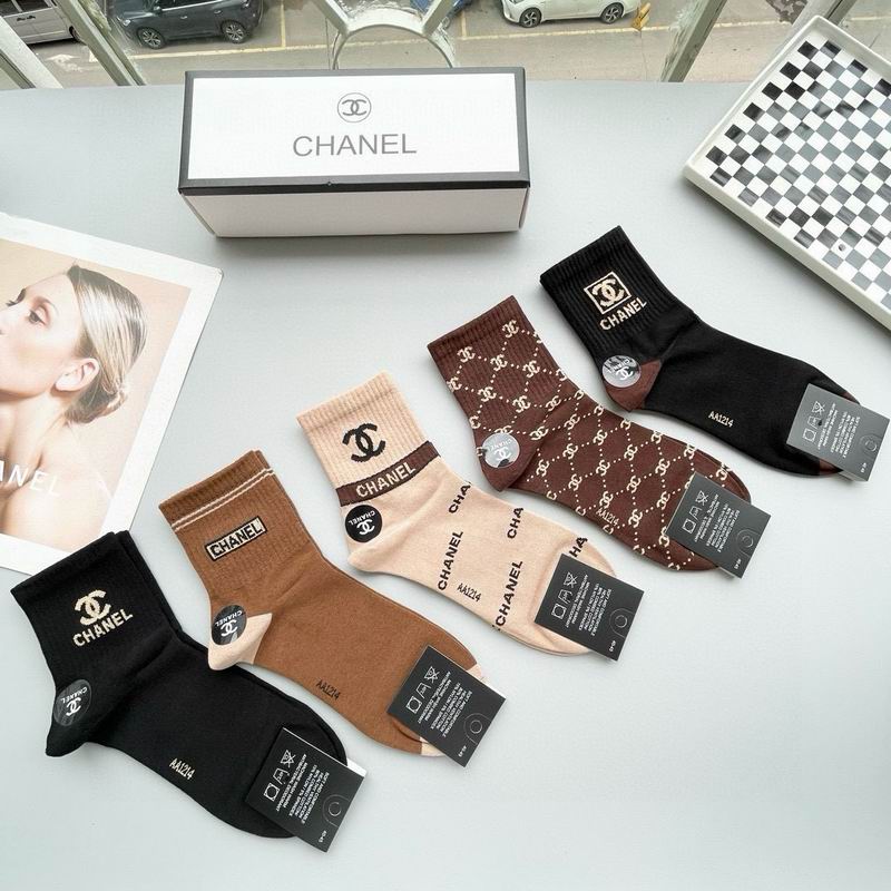 Chanel socks QY (11)