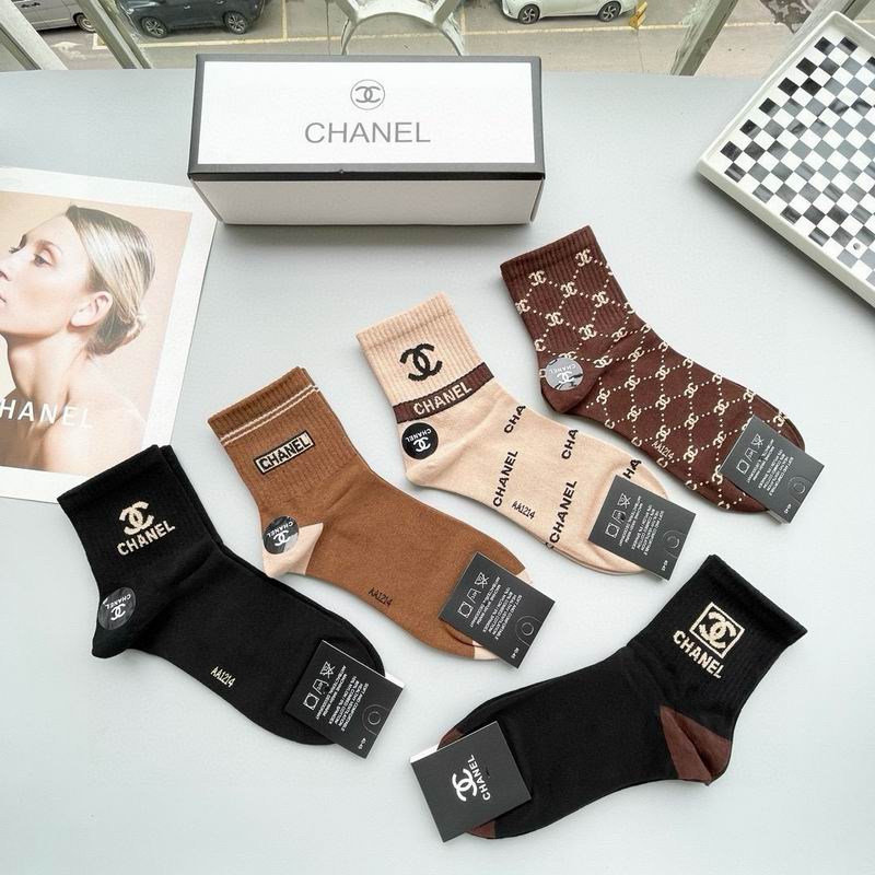 Chanel socks QY (12)