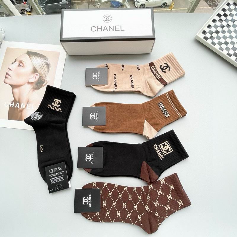 Chanel socks QY (15)