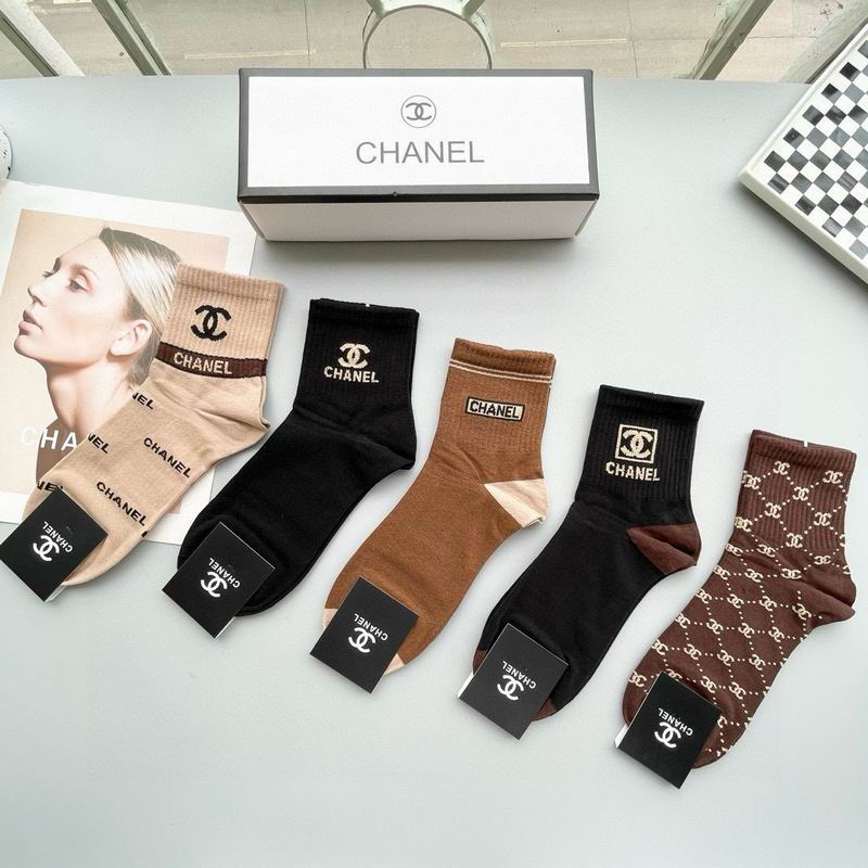 Chanel socks QY (16)