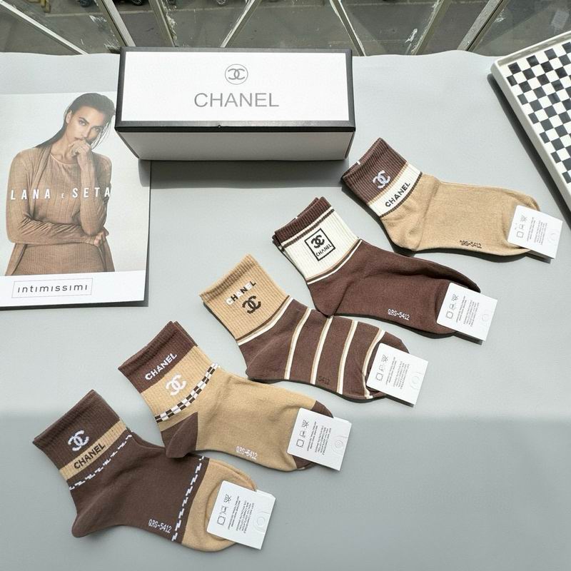 Chanel socks QY (2)