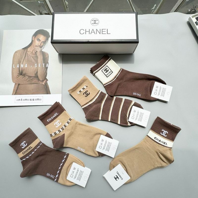 Chanel socks QY (3)