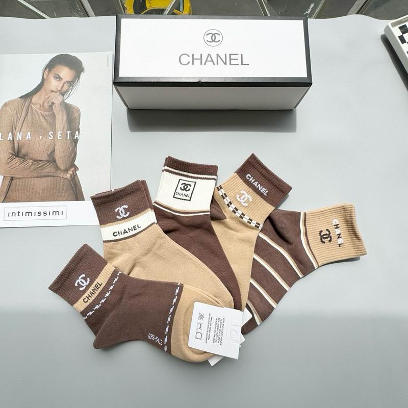 Chanel socks QY (8)