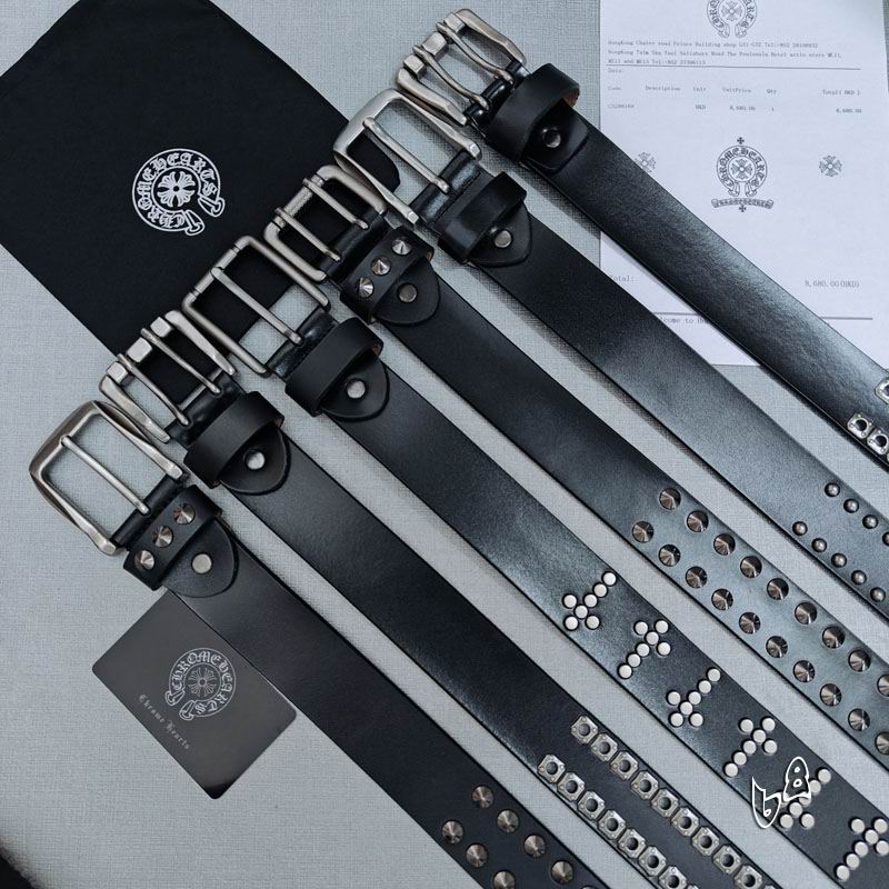 Chrome Hearts belt 38mmX100-125cm lb (19)