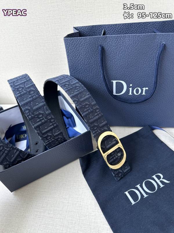 Dior belt 35mmX95-125cm 8L (35)