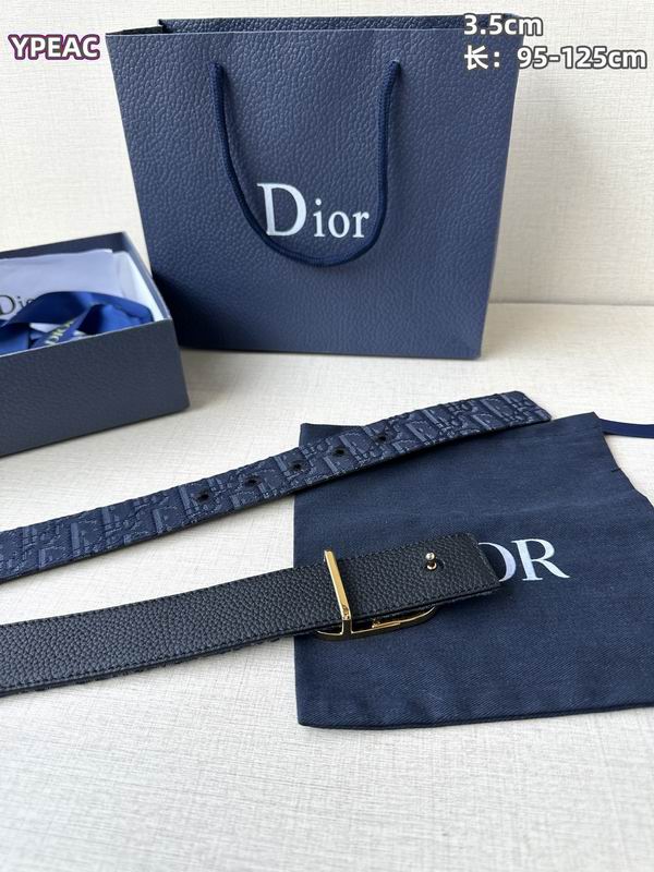 Dior belt 35mmX95-125cm 8L (37)