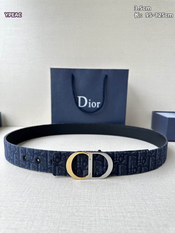 Dior belt 35mmX95-125cm 8L (38)