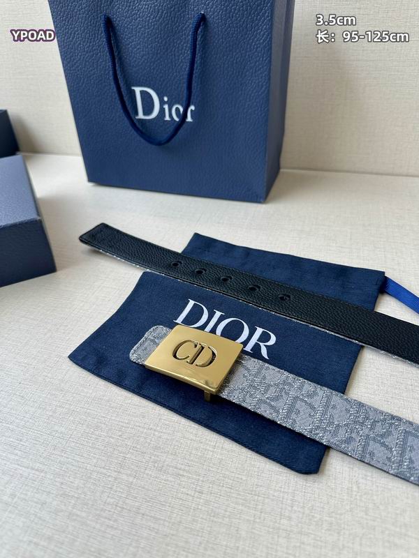 Dior belt 35mmX95-125cm 8L (38)