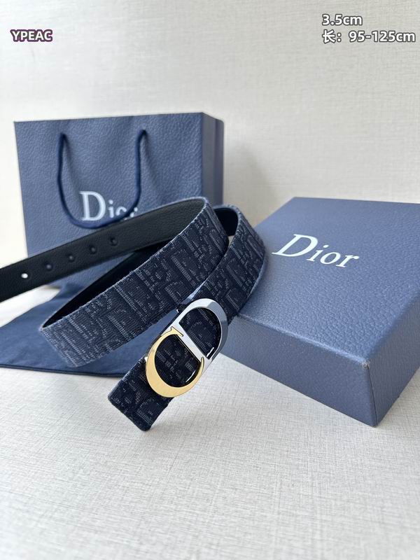 Dior belt 35mmX95-125cm 8L (40)