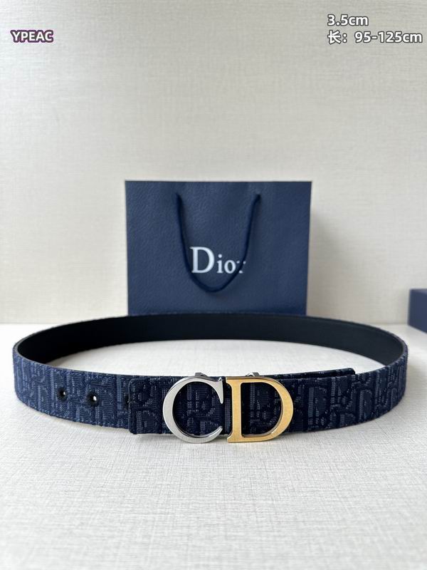 Dior belt 35mmX95-125cm 8L (46)