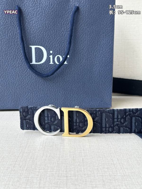 Dior belt 35mmX95-125cm 8L (48)
