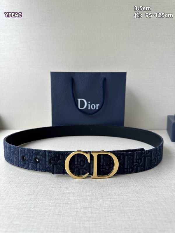 Dior belt 35mmX95-125cm 8L (58)