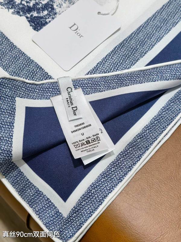 Dior silk scarf sdo2511 90X90cm E15 (14)
