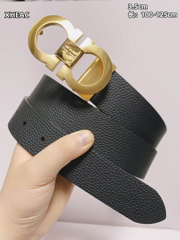 Ferragamo belt 35mmX100-125cm 8L (100)