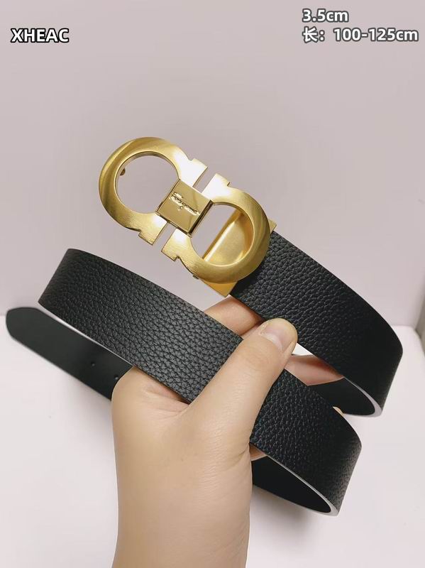 Ferragamo belt 35mmX100-125cm 8L (101)