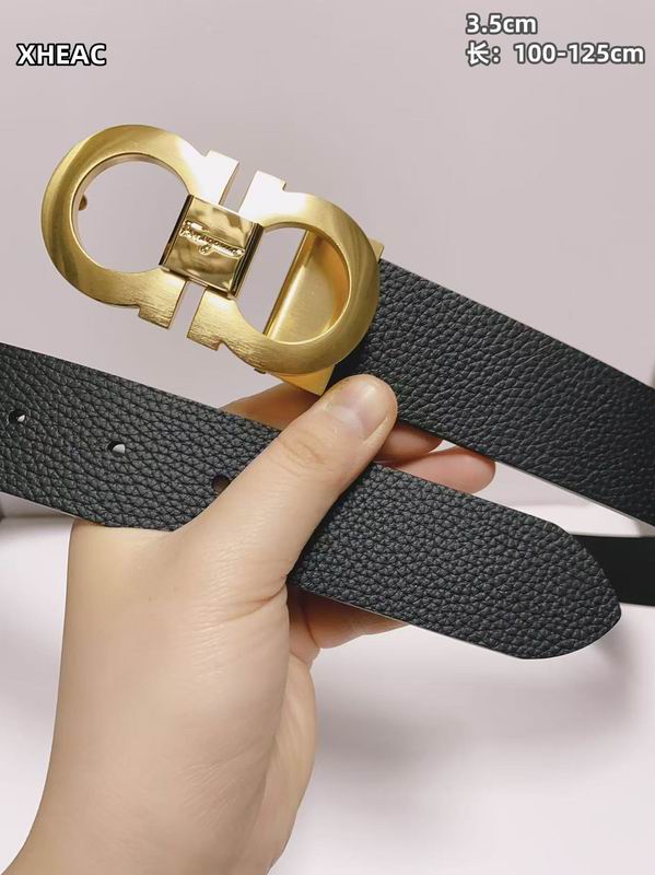 Ferragamo belt 35mmX100-125cm 8L (102)