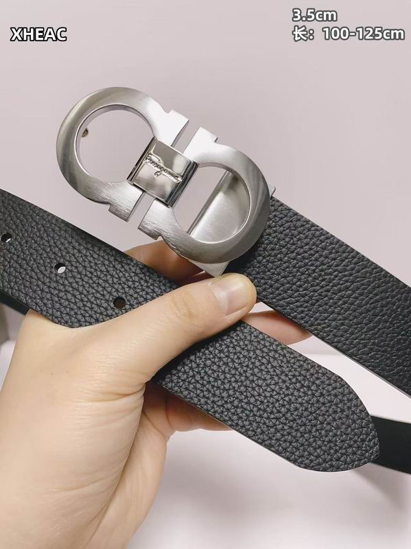Ferragamo belt 35mmX100-125cm 8L (105)