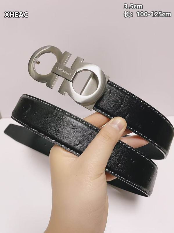 Ferragamo belt 35mmX100-125cm 8L (110)