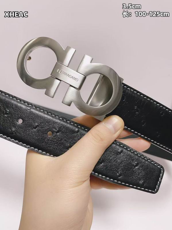 Ferragamo belt 35mmX100-125cm 8L (111)