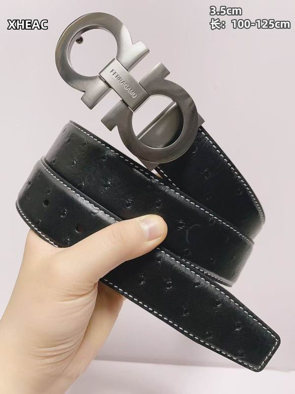 Ferragamo belt 35mmX100-125cm 8L (112)