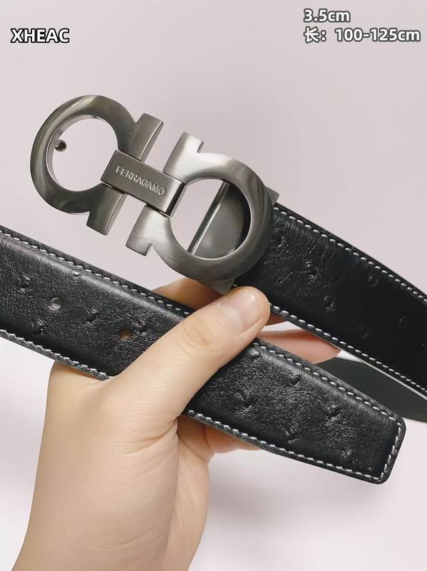 Ferragamo belt 35mmX100-125cm 8L (114)