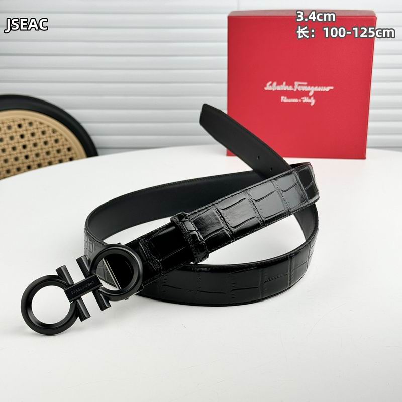 Ferragamo belt 35mmX100-125cm 8L (17)